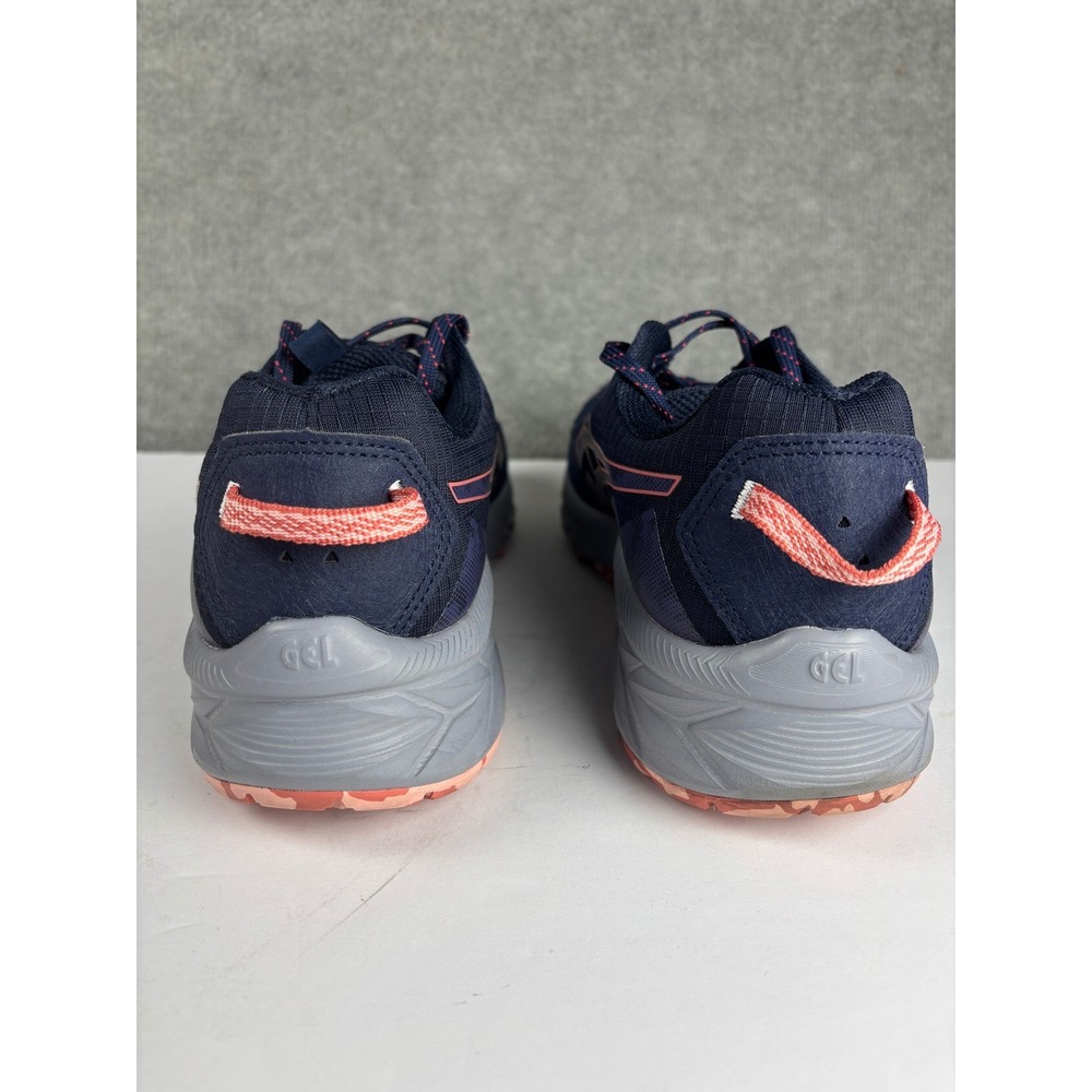 ASICS Gel-Venture 10 Trail Running Shoes Wide 11 Blue Pink 1012B761 - Picture 3 of 12